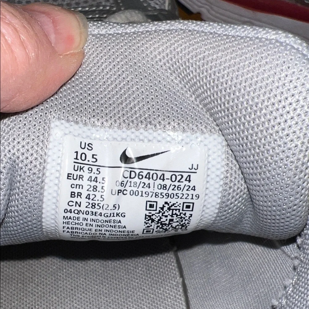 Nike P-6000 Shoes Sneakers Shoes Metallic Silver/Flat Silver CD6404-024 US 10.5